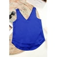 thumbnail image 5 of Womens Silk Satin Tank Tops V Neck Casual Camis Sleeveless Camisole Blouses Summer Basic Tank Shirt 2024, 5 of 10