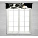 thumbnail image 1 of ABPHQTO Cerrar Plano De Un Bulldog Francés Ventana Cortina Valance Rod Pocke 30x130 cm, 1 of 1