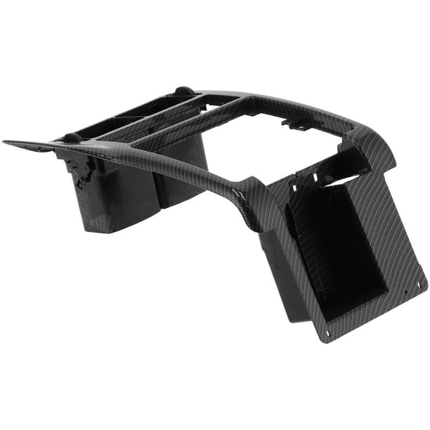 M Buder Rejilla de Ventilación de Aire Acondicionado para Tablero Consola Central 6N1858071A Estilo Fibra de Carbono para Seat Ibiza II 2 Caddy 1998-2002 Reemplazo Calidad (47 cm / 18.5 in)