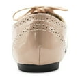 thumbnail image 4 of Ollio Women's Ballet Shoes Flat Pointed Toe Oxford 1M1818, 4 of 6