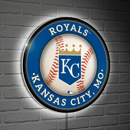 Kansas City Royals LED XL Round Wall D-cor