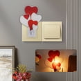thumbnail image 5 of Current Mother's Day Night Light - Heart Nightlight Plug Into Wall, 6" Stained Glass, Holiday Decorations, Home Décor, Mother's Day Gifts for Mom Women Grandma, 5 of 7