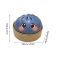 thumbnail image 2 of Jollyzo Glitter Dumpling Squeeze Toys with Steamer – Jumbo Slow Rising Fidget Toys, Large Mystery Dumpling Stress Balls, Big Emotional Support Dumplings, Glitter Sensory Squeeze Toys, 2 of 5