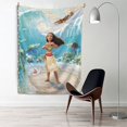 Moana Cartoon Tapestry Wall Hanging, Fashion Printed Poster Tapestries