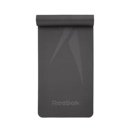 Reebok Yoga Mat  5 mm Thickness  EVA and TPE  Black