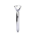thumbnail image 3 of SuperJeweler 2 Carat Lab Grown Diamond Solitaire Ring In Sterling Silver For Women, 3 of 5