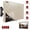 Beige, variant on KANCOKIT 30-32 Inch Outdoor TV Cover, 600D Heavy Duty Weatherproof TV Enclosure with Front Flap & Waterproof Zipper for Outside LED LCD Flat Screen TVs, Gray