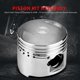 thumbnail image 2 of Kit de segments de piston de 43 mm pour scooter, cyclomoteur, moto à moteur horizontal GY6, 2 of 4