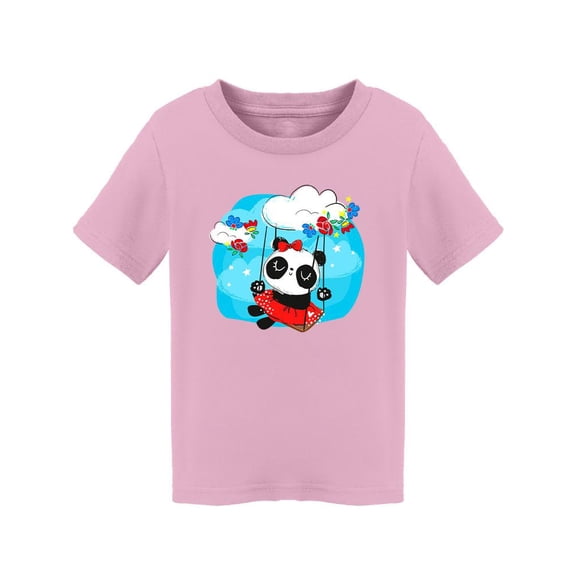 Cute Panda On A Swing T-Shirt Toddler -Image by Shutterstock,  2 Toddler