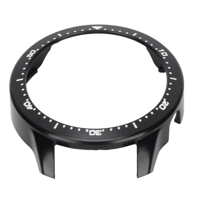 Watch Protector, Accurate Full Coverage Hard Shell Easy Watch Frame Case Plastic For Realme Watch S Pro Smart Watch Black White,Black Red,Black Blue,Black Yellow