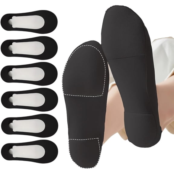 Padded No Show Socks For Women