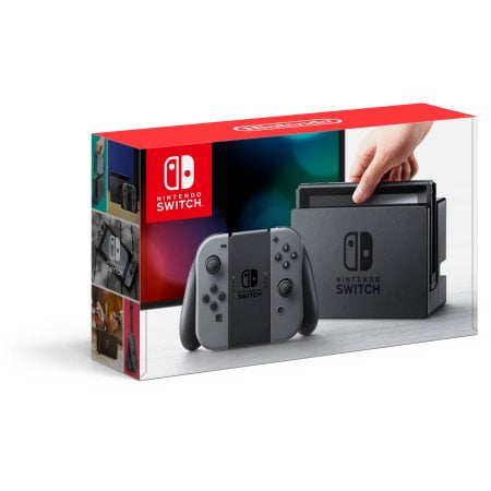 Nintendo Switch Gaming Console with Gray Joy-Con