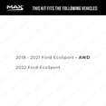 thumbnail image 2 of Max Advanced Brakes - Brake Kit for 2018 2019 2020 2021 Ford EcoSport AWD 2022 EcoSport Rear Replacement Disc Brake Rotors and Ceramic Brake Pads, 2 of 9