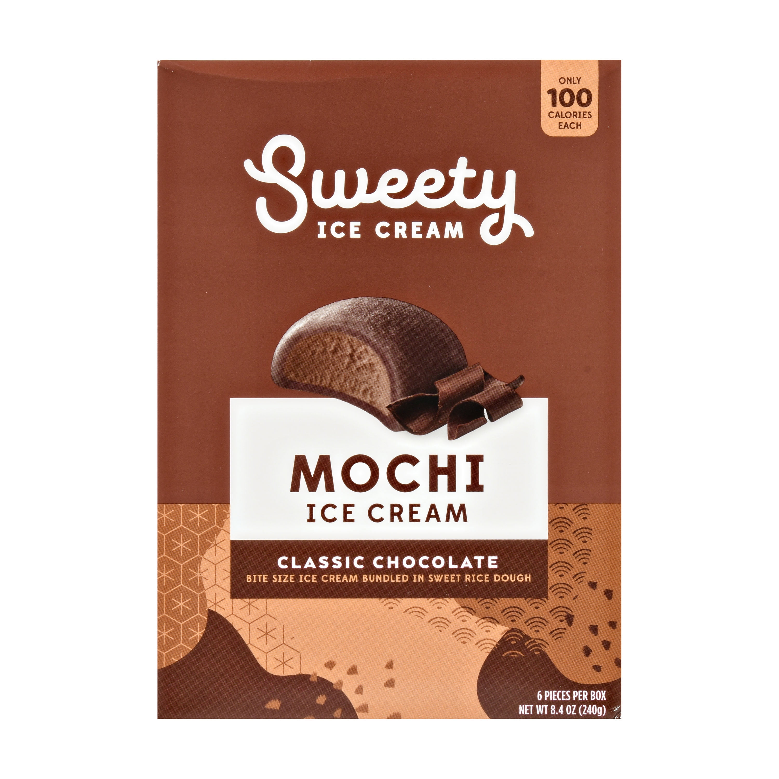 Sweety Chocolate Mochi Ice Cream 6 Pieces 8 4 Oz Walmart Com