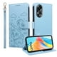 thumbnail image 3 of Funda Cartera GANGXUN con Diseño de Perrito en Relieve para OPPO A58 4G , Protección 360° con Ranuras y Correa Desmontable, 3 of 6