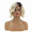 thumbnail image 1 of Perruque pour Femmes avec Cheveux Bouclés Moyens à Longs, Perruque Teinte, Forme Naturellement Bouclée, Adaptée pour un Usage Quotidien et de Fête, 1 of 2