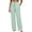 02-Mint Green, variant on Sahpxhe Work Pants for Women High Waist Wide Leg Palazzo Front Button Dress Pants Casual Loose Business Office Trousers Black XXL