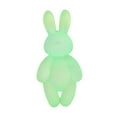 thumbnail image 2 of Wirlsweal Miniatures Rabbit Matte Texture Fine Workmanship Creative Eco-friendly Simulated Decorate Resin Dollhouse Cartoon Miniatures Small Bunny for Furniture Ornament, 2 of 11