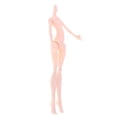 thumbnail image 3 of Cuerpo de Muñeca Articudo con de 3 Piezas, Cuerpos Femeninos Desnudos Sin Accesorios de Visualización de Cabeza Juguetes Articudos Móviles CUTICAT Cuerpo de muñecas de niña desnuda, 3 of 8