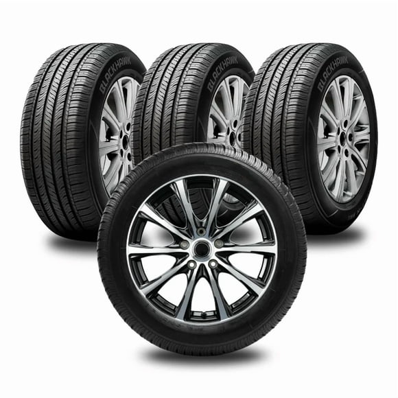 Paquete de 4 Llantas 185/60 R14 82H BLACKHAWK HH11