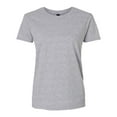 thumbnail image 5 of Gildan Ultra Cotton Women’s T-Shirt, Comfortable Short Sleeve Feminine Tee, Sport Grey, Sizes S-3XL, 5 of 5