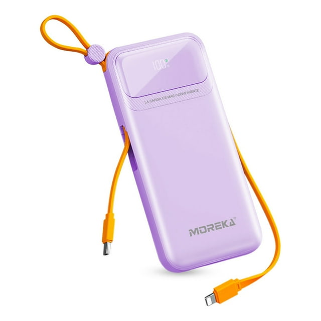 Power Bank Moreka K064 1000 mAh 37W 2 entredas 2 salidas