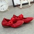 thumbnail image 6 of Mepaouo Womens Dance Shoes Strech Band Flat Heel Ballet Shoes Lightweight Comfortable Walking Shoes, 6 of 9