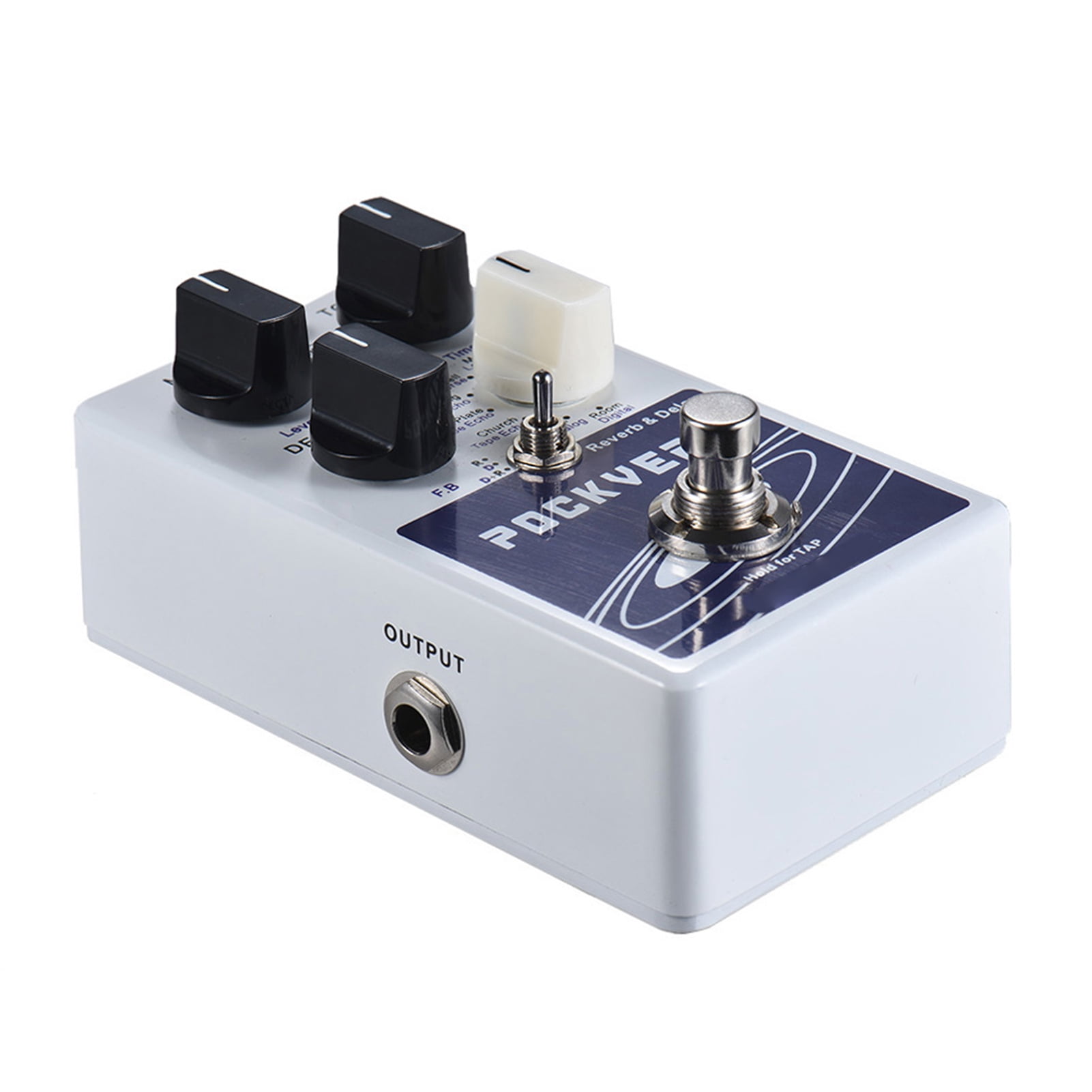 reverb effect pedal Effect ammoon POCKVERB Reverb & Delay Guitar Effect Pedal 7 Reverb Effects + 7 Delay Effects With Tap Tempo Function True Bypass
