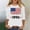 White, variant on HOMBOM Summer Tops for Women Graphic T-Shirts 3/4 Sleeve Retro 1996 Print Soft Red Crew Neck Young Womans Graphic Tees