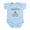 Sky Blue, variant on CafePress - Daddys Billiards Partner Body Suit - Baby Light Bodysuit, Size Newborn - 24 Months