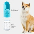 thumbnail image 2 of Dispensador de agua portátil estirable para mascotas Botella de agua para perros de 220 ml para mascotas, 2 of 8