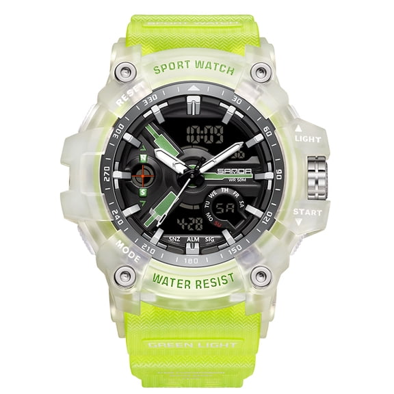 Tactical Watch for Men - Multifunction Digital Watch for Hiking, Fishing, Hunting, Running, Water Resistant with Night Light