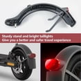 thumbnail image 2 of Guardabarros Trasero para Xiaomi M365 Pro 2, Kit de Guardabarros Trasero con Gancho, Soporte para Tarjeta de matrícula, luz Trasera, Accesorios de Repuesto para Scooter duraderos, 2 of 5