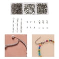 thumbnail image 4 of Cadenas para Joyas con Collar de Clip Pequeño Cadenas Material para Joyas Accesorios para Collares de Su , BLANCO BLESIY Hebilla de fabricación de joyas, 4 of 8