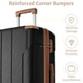 thumbnail image 3 of 20'' Hard Shell Luggage Spinner Suitcase with TSA Lock Lightweight Single Luggage, 3 of 8