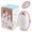 Pink, variant on Upgrade Reusable Silicone Lint Roller, 2026 New Washable Sticky Roller Powerful Adhesion for Pet Hair and Dust Removal, Portable Home Travel Lint Roller for Clothes Bed Sofa (Pink, 1PC)