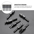 thumbnail image 3 of 6Pcs Professional Metal Tremolo Bridge Saddles with Screw Springs for Guitar Replacement, 3 of 8