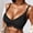 Black, variant on Bras for Women No Underwire, Low Back Lifting Seamless Bra, Full Coverage Deep U Neck Comfort Bra, Side Smoothing Plus Size Lingerie, 1-Pack