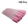 thumbnail image 4 of 100pcs Disposable Eyelash Mascara Crystal Rod Eyelash Applicator Makeup (Pink), 4 of 8