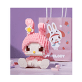 thumbnail image 5 of Set Mini Bloques Armables Hello Kitty 406 pzs Lab.G Rosa, 5 of 5