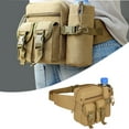 thumbnail image 2 of NSESSHome Multi Functional Waist Pack, Single Shoulder Hip Belt Bag Packs Water Waist Bag Pouch Hiking Climbing Outdoor Bumbag With Water Bottle Pocket, 2 of 7