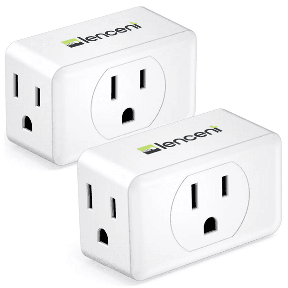 Multicontacto Triple Clavijas Enchufe Adaptador X 2 Blanco BLOOSOM