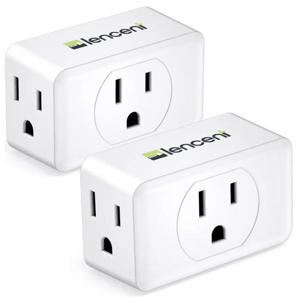 Multicontacto Triple Clavijas Enchufe Adaptador X 2 Blanco BLOOSOM