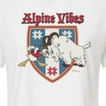 thumbnail image 3 of Disney - Alpine Vibes - Juniors Cropped Cotton Blend T-Shirt, 3 of 5