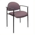 thumbnail image 4 of Boss Office Diamond Fabric Upholstered Stackable Guest Chair in Blue, 4 of 7