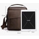 thumbnail image 2 of Bolso De Hombro De Cuero Vintage Para Hombres Modelo Negro, 2 of 4
