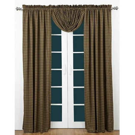 August Grove Vernonburg Plaid Check Blackout Rod Pocket Curtain August Grove Vernonburg Plaid Check Blackout Rod Pocket Curtain Panels Set Of 2 Com