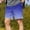 A_ Blue, variant on Men's Summer Gradient Color Block Shorts, 5 Inch Length, Lightweight Beach Vacation Casual Shorts Blue S