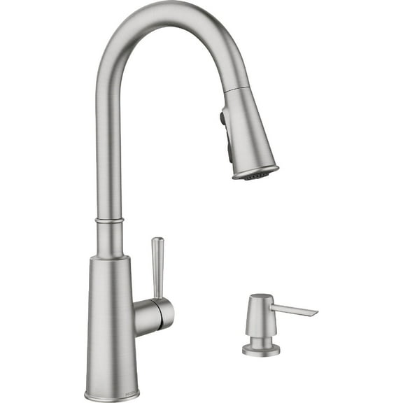 Moen 87163SRS Fenn Pulldown Kitchen Faucet