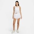 thumbnail image 4 of Women's Nike One Classic Breathable Dri-FIT Tank Top Color: White Size: X SMALL, 4 of 5